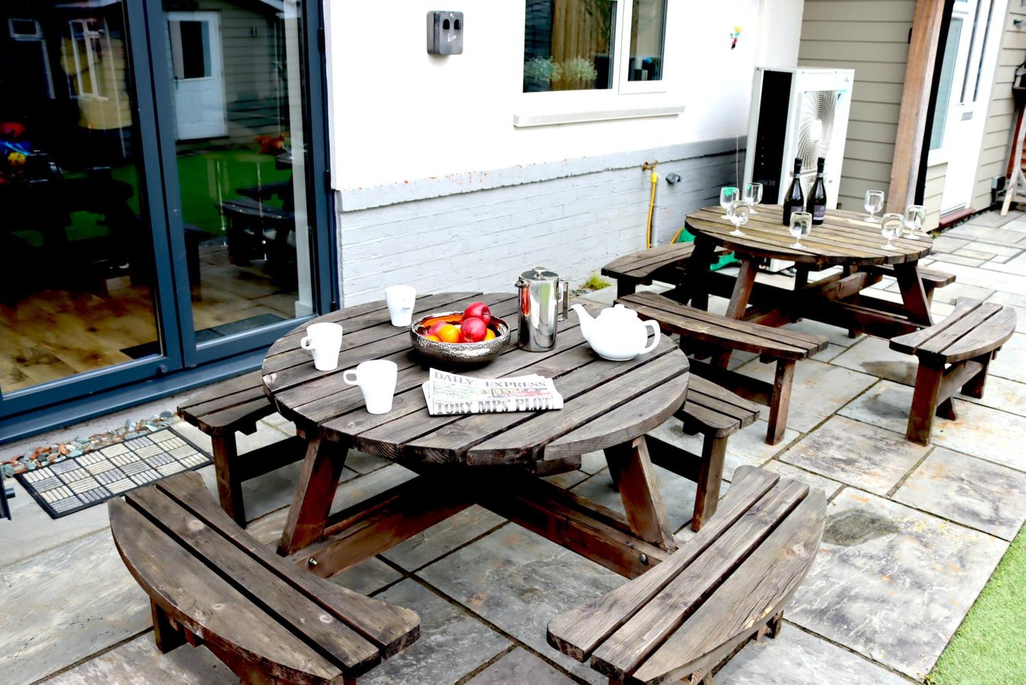 Four Corners Holiday Home Hot Tub & Sauna Ferndown Luaran gambar